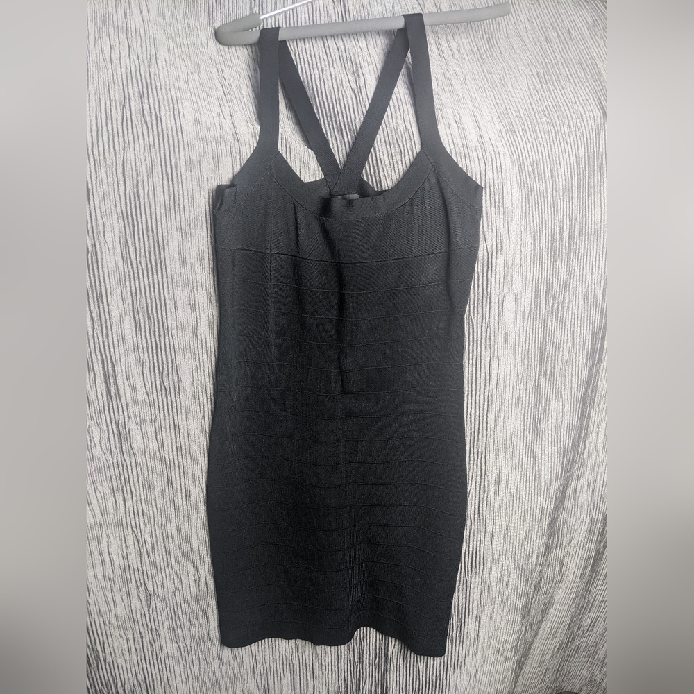 Bebe Bondage Dress Size Medium